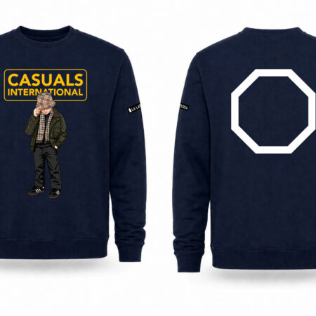 Felpa paricollo Casuals International figura intera