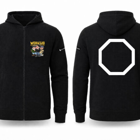Felpa con zip Working Class