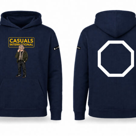Felpa con cappuccio Casuals International figura intera