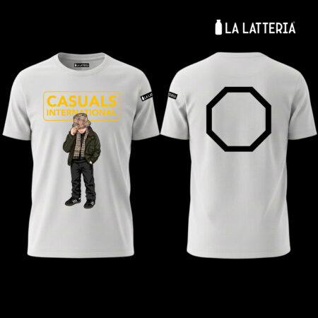 T-shirt Casuals International figura intera stampa grande